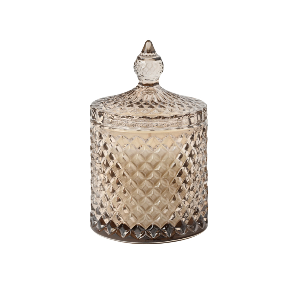 Belle Collection Faceted Candle - VANILLA CARAMEL
